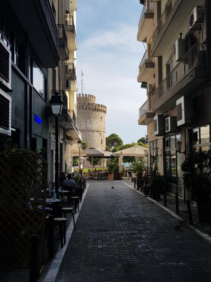 Quiet City Centre Apartment With Large Balcony سالونيك المظهر الخارجي الصورة