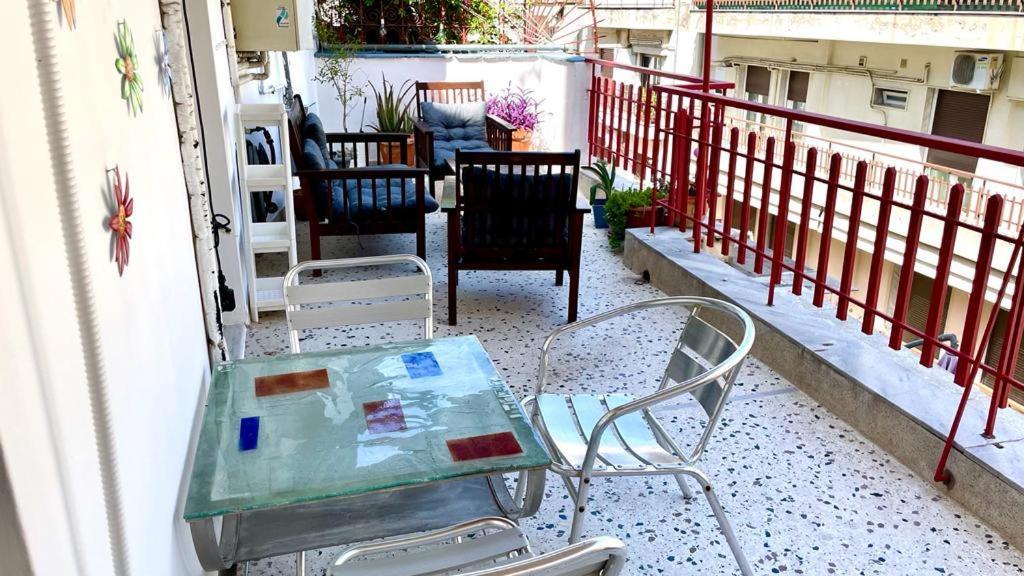 Quiet City Centre Apartment With Large Balcony سالونيك المظهر الخارجي الصورة